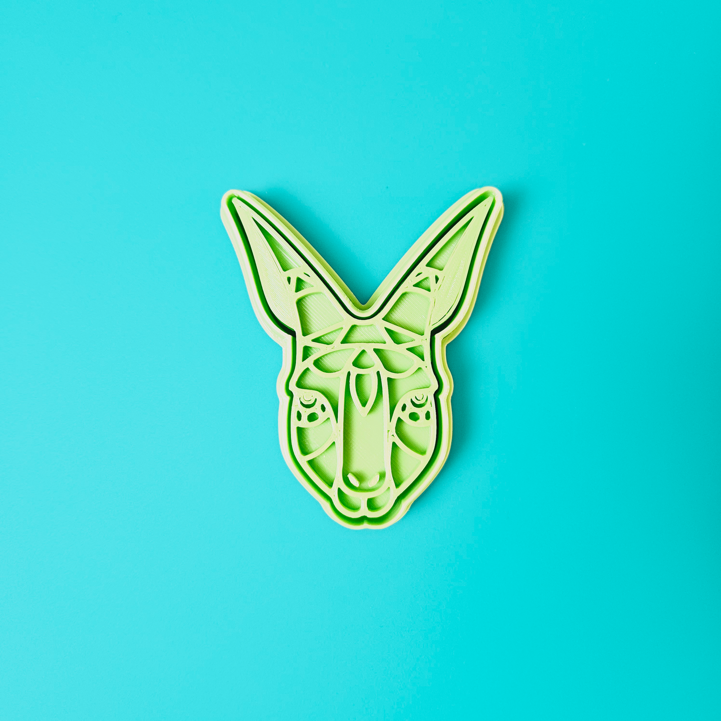 Boho Kangaroo Cookie Cutter