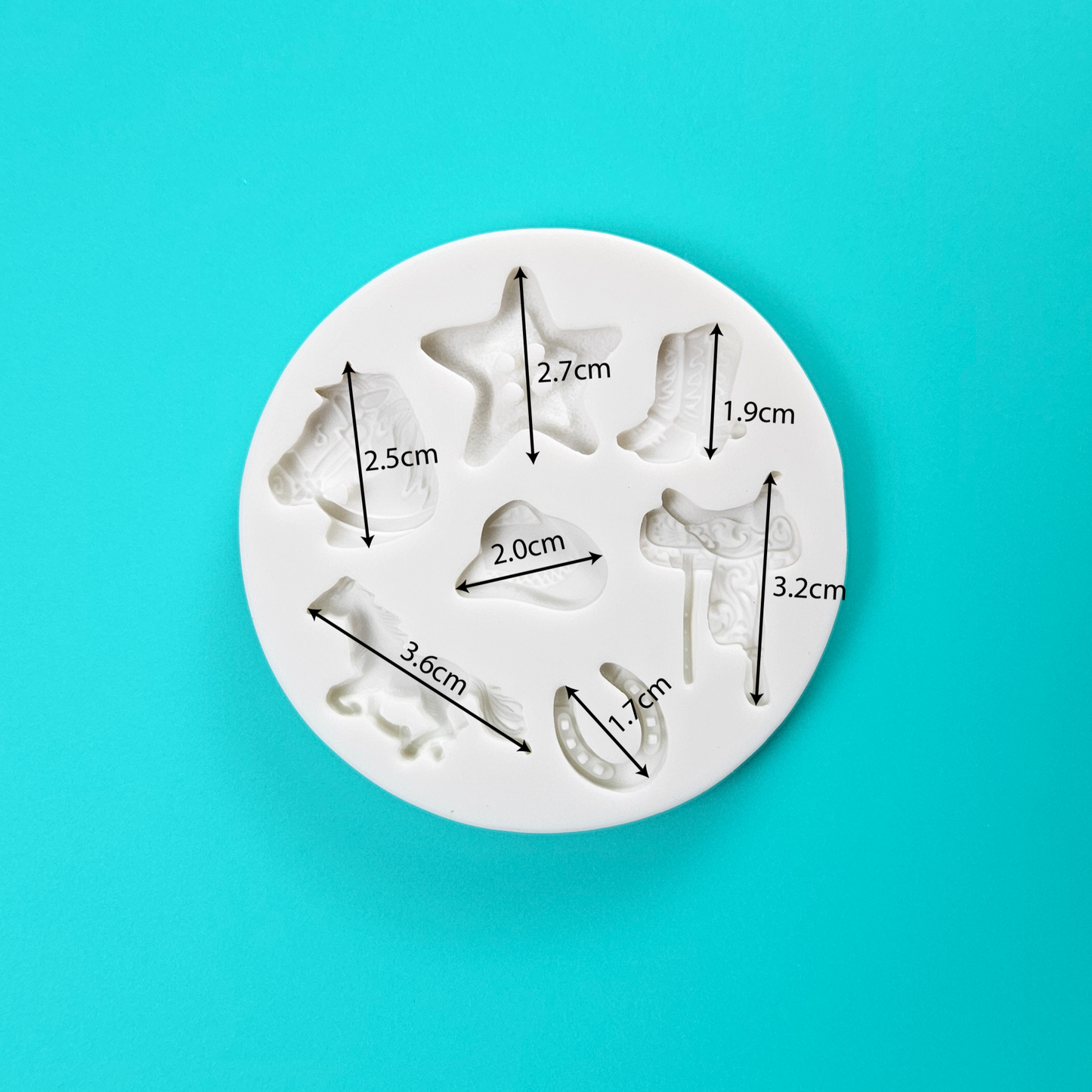 Wild West Adventures Silicone Mould