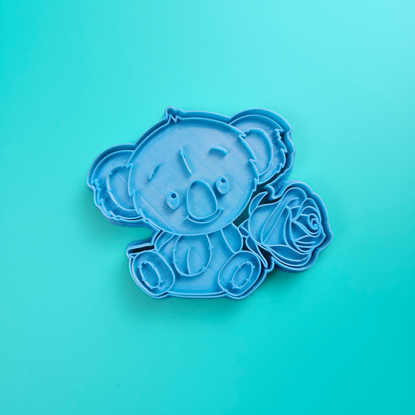 Koala with Rose Cookie Cutter