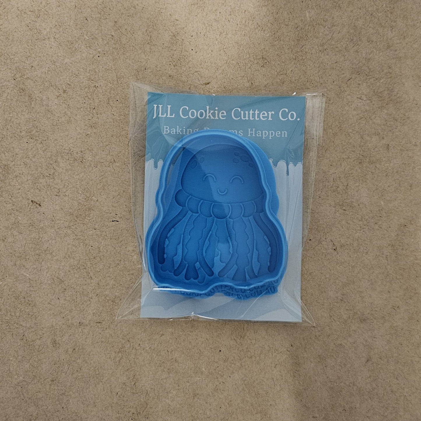 Jelly Fish | Ocean Creatures Cookie Cutter and Layered Embosser (EXCESS STOCK)