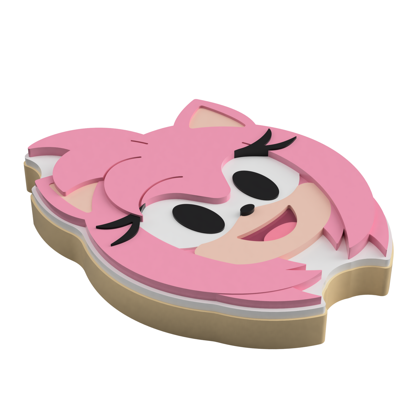 Amy Rose Cookie Cutter