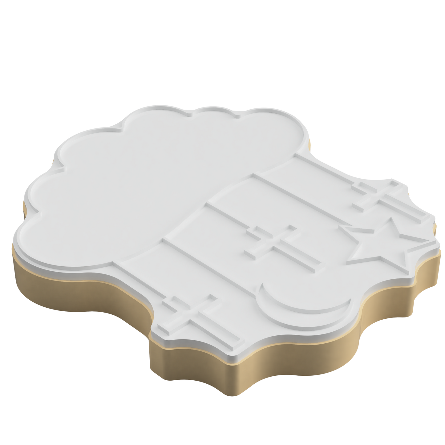 Baptism Cloud Cookie Cutter