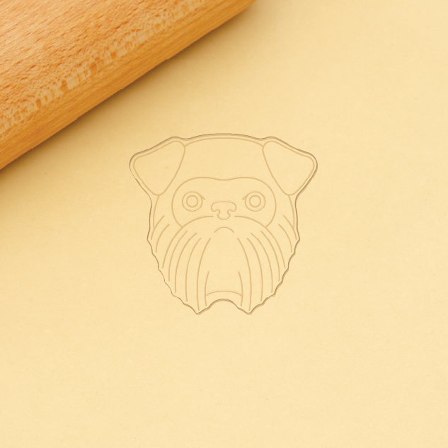 Brussels Griffon | Dog Face Cookie Cutter