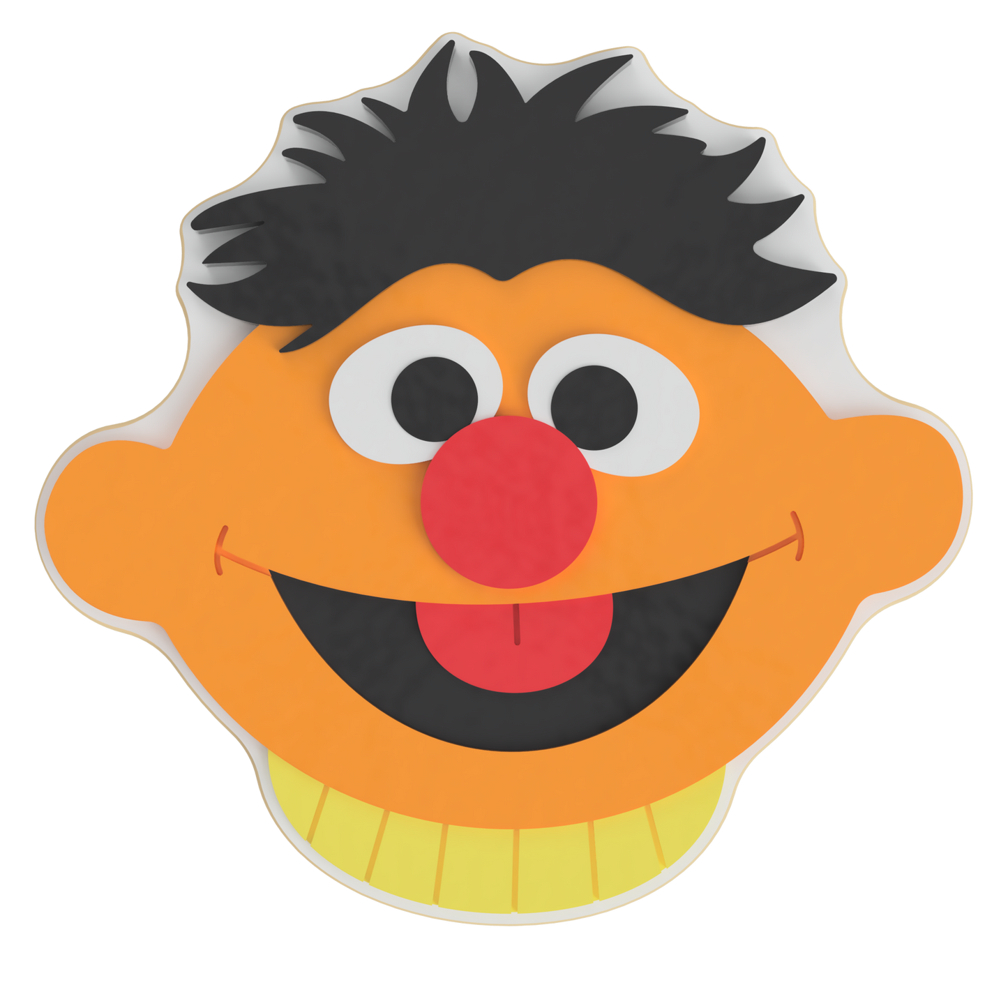 Ernie Face Cookie Cutter