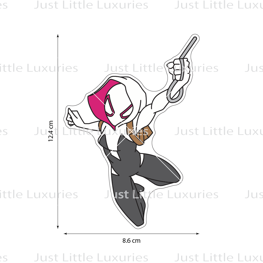 Ghost Spider (Gwen) Cookie Cutter