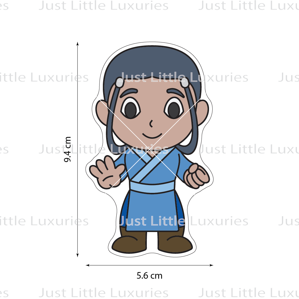 Katara Cookie Cutter and Embosser (DIGITAL DOWNLOAD)