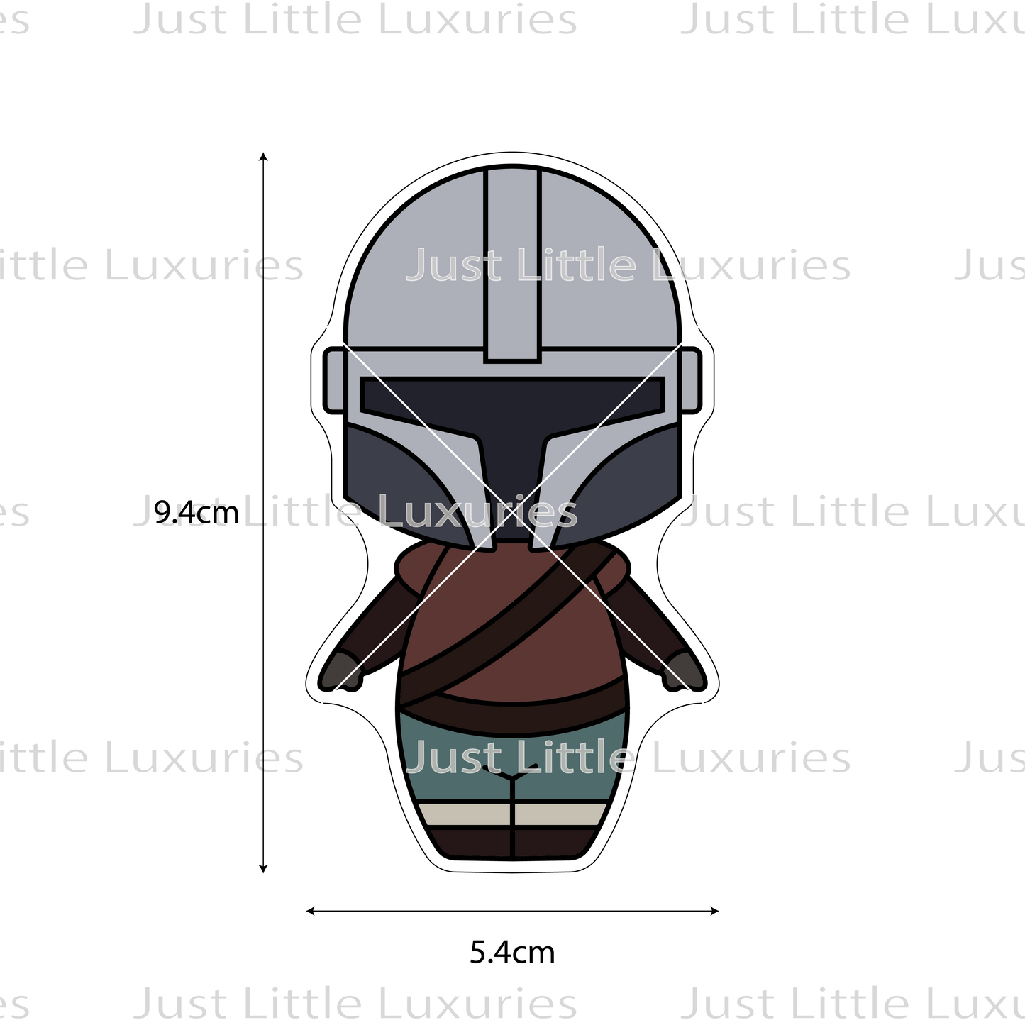 MandoCookie Cutter (STL - Digital Download)