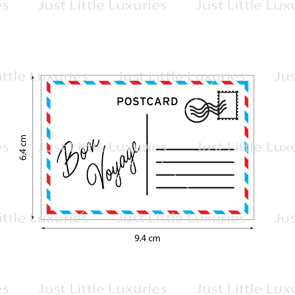 Postcard Cookie Cutter