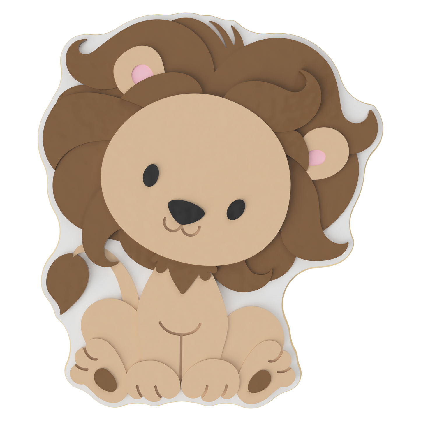 Safari Lion Cookie Cutter