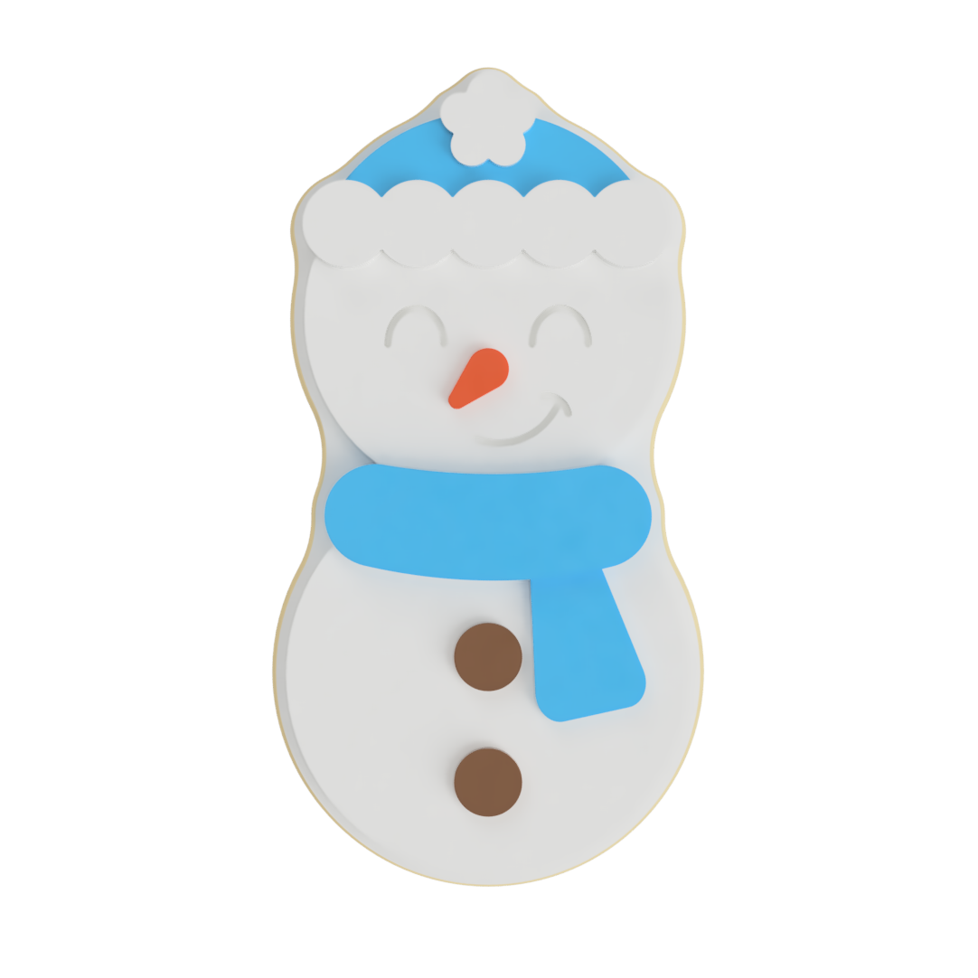 Snowman Cookie Cutter