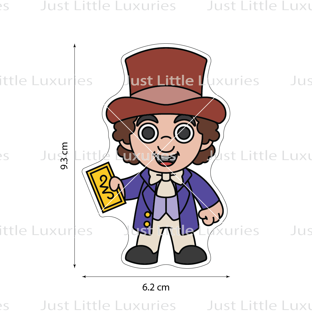 Wonka Cookie Cutter and Embosser (DIGITAL DOWNLOAD)