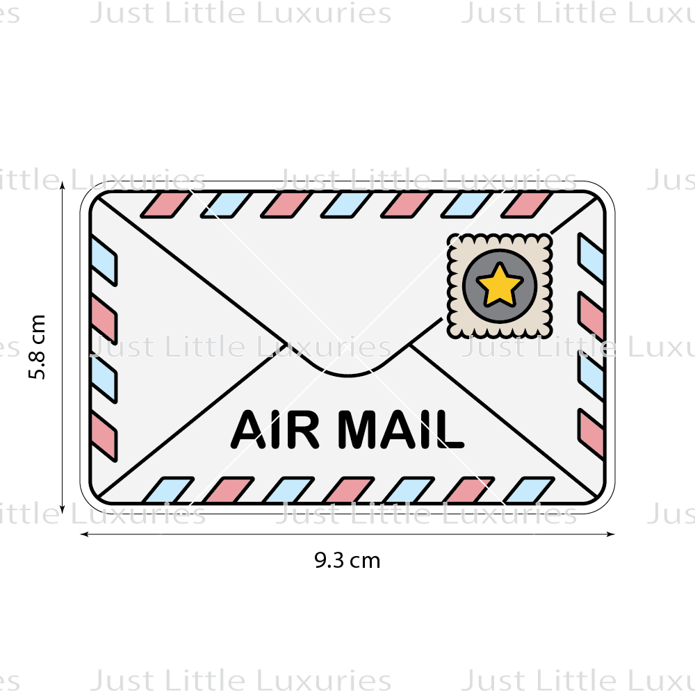 Air Mail Cookie Cutter