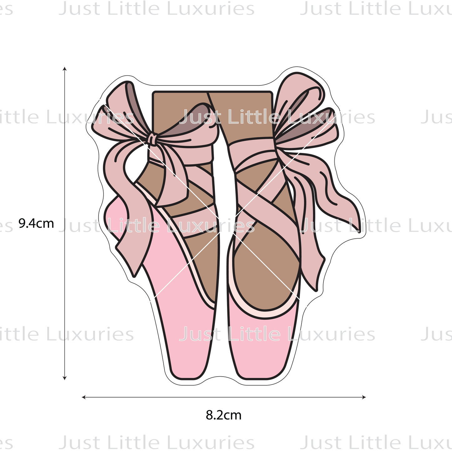 Ballet Shoes Cookie Cutter