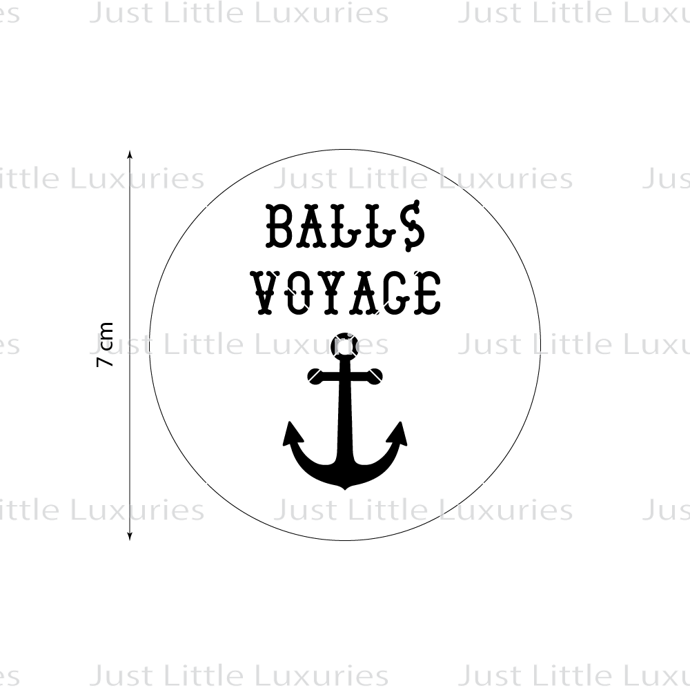 Balls Voyage Cookie Stamp