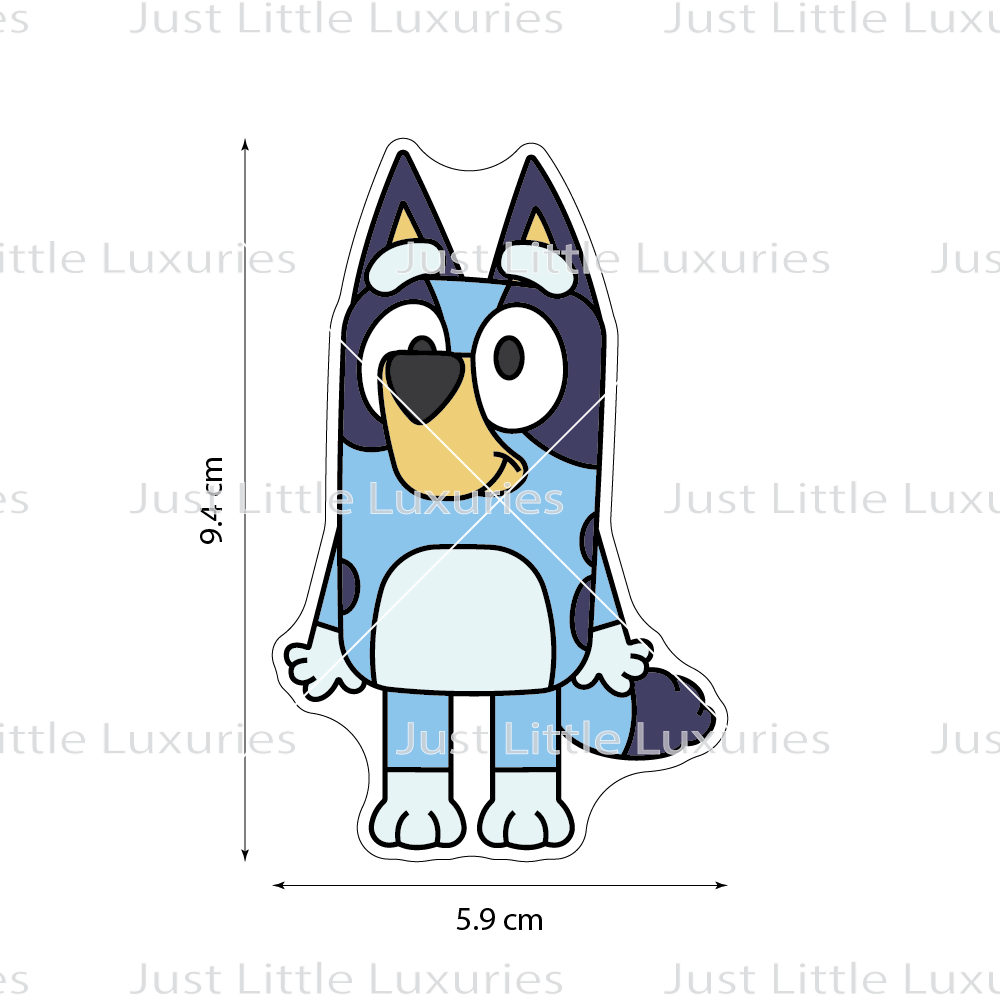Bluey (Front) Cookie Cutter