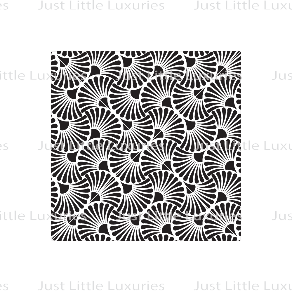 Botanical Florals Pattern Debosser