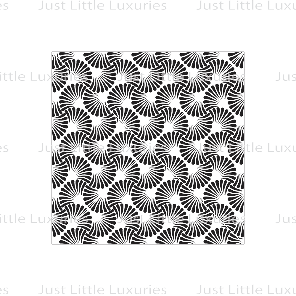 Botanic Petals Pattern Debosser