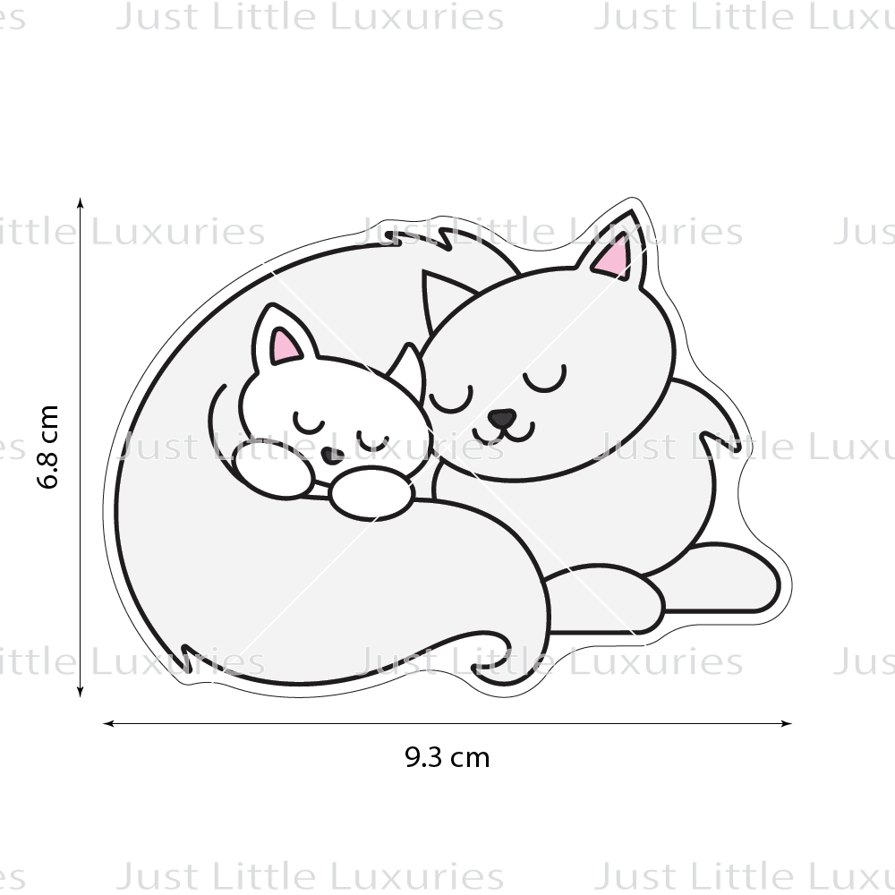 Cats (2) Cookie Cutter