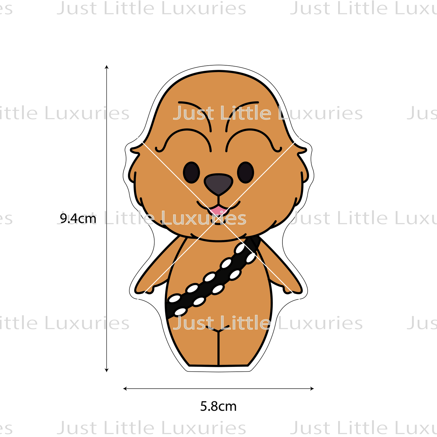 Chewbacca Cookie Cutter