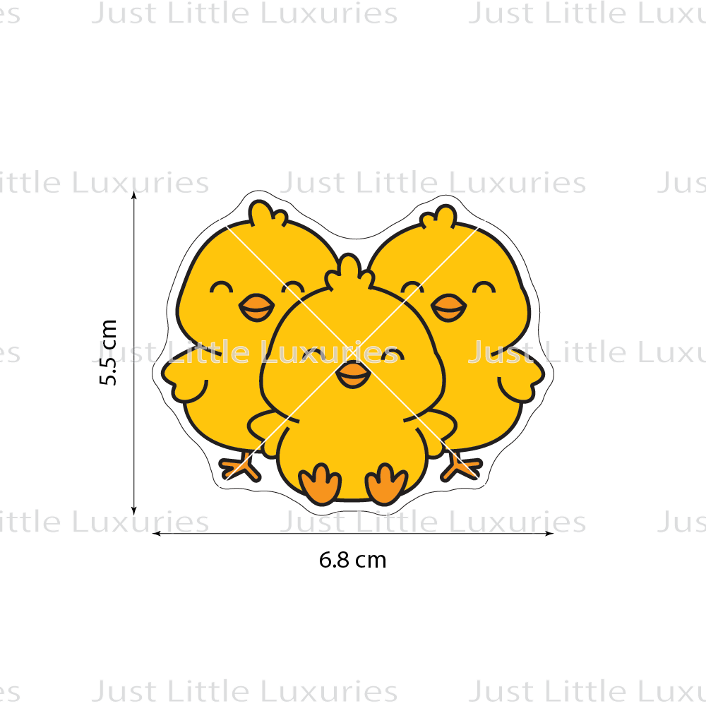 Chicks Cookie Cutter | Farm Yard