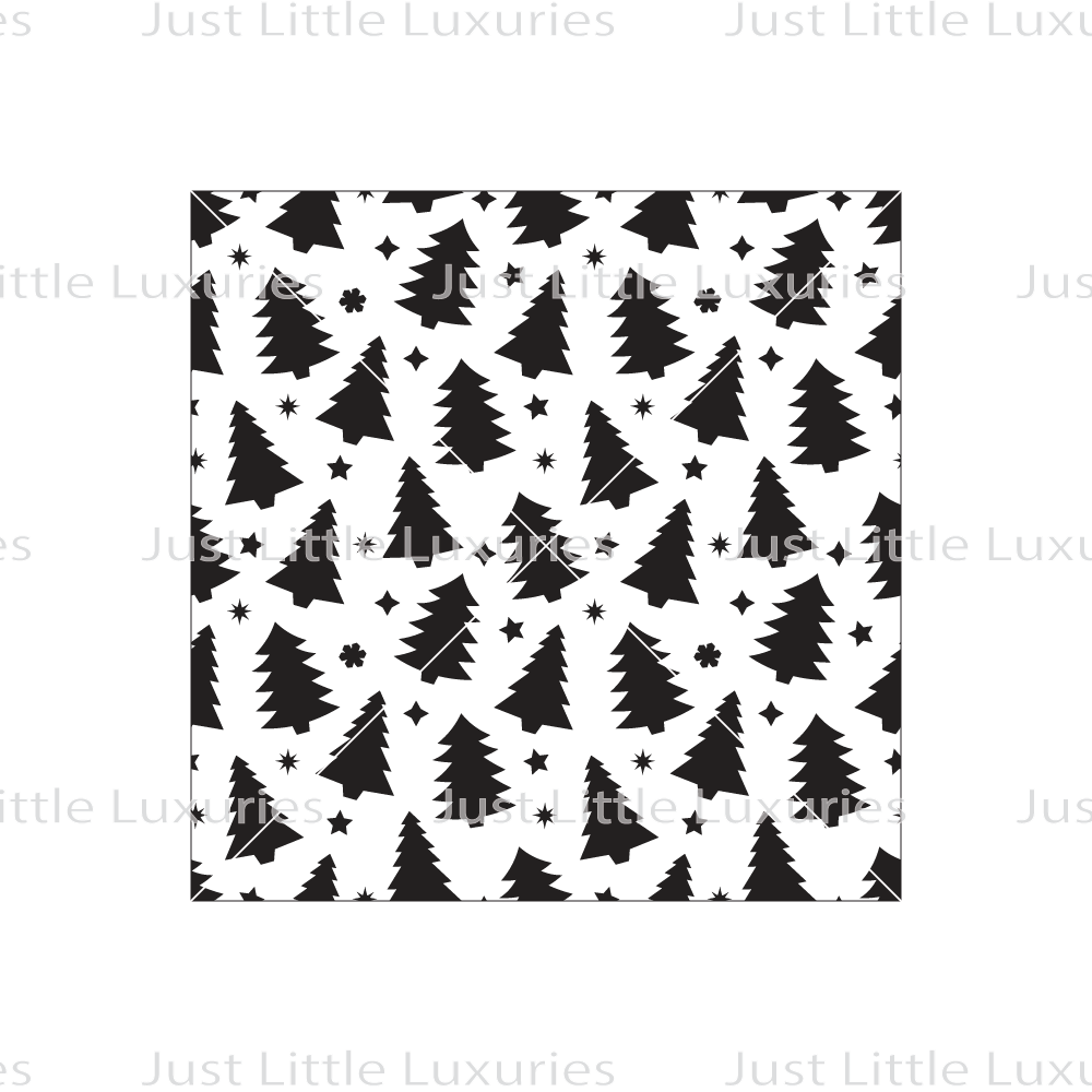 Christmas Tree Pattern Debosser