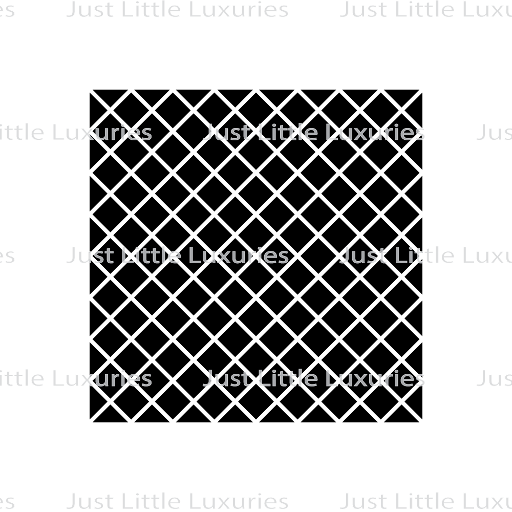 Diamond Mesh (Dense) Pattern Debosser