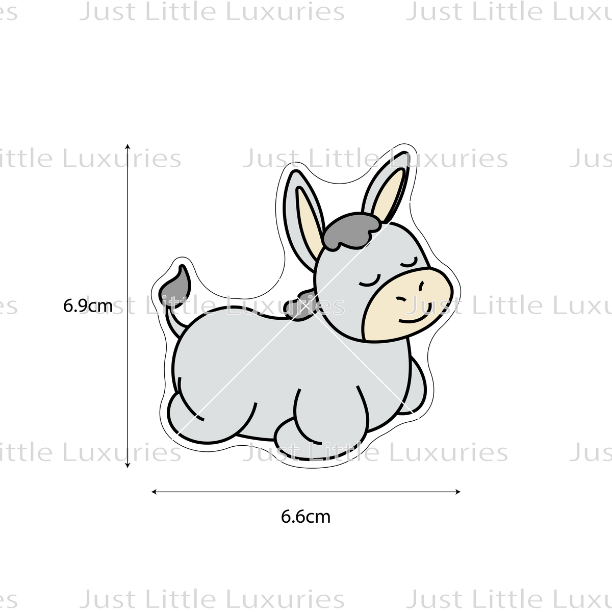 Nativity Donkey Cookie Cutter Just Little Luxuries