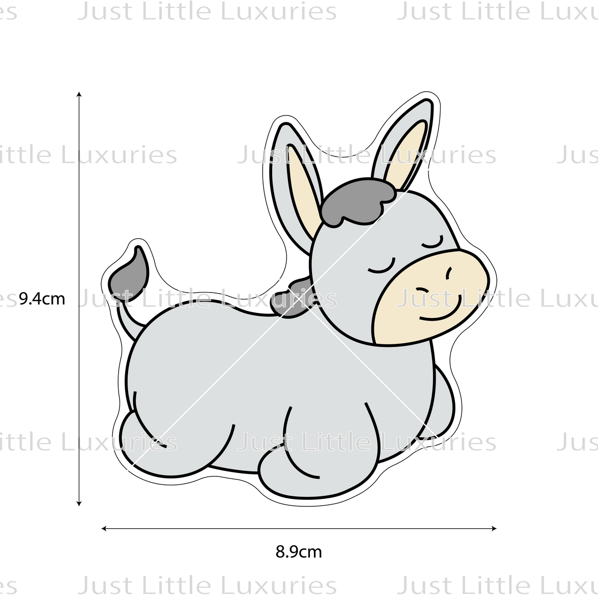 Nativity Donkey Cookie Cutter Just Little Luxuries