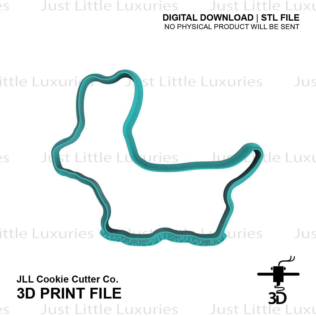 Easter Dachshund Cutter and Stamp Set (DIGITAL DOWNLOAD)