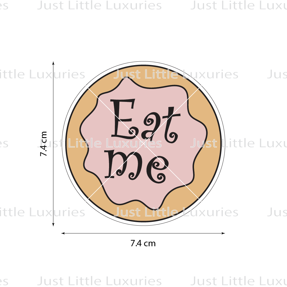 Eat Me Cookie Cookie Cutter | Alice's Tea Party