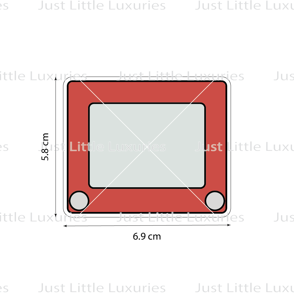 Etch A Sketch Cookie Cutter