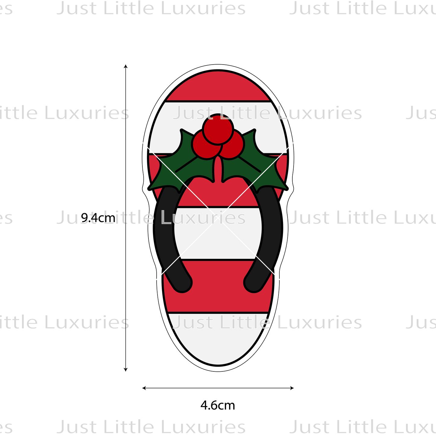 Festive Thongs Cookie Cutter