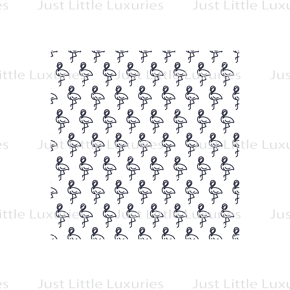 Flamingo (Dense) Pattern Debosser