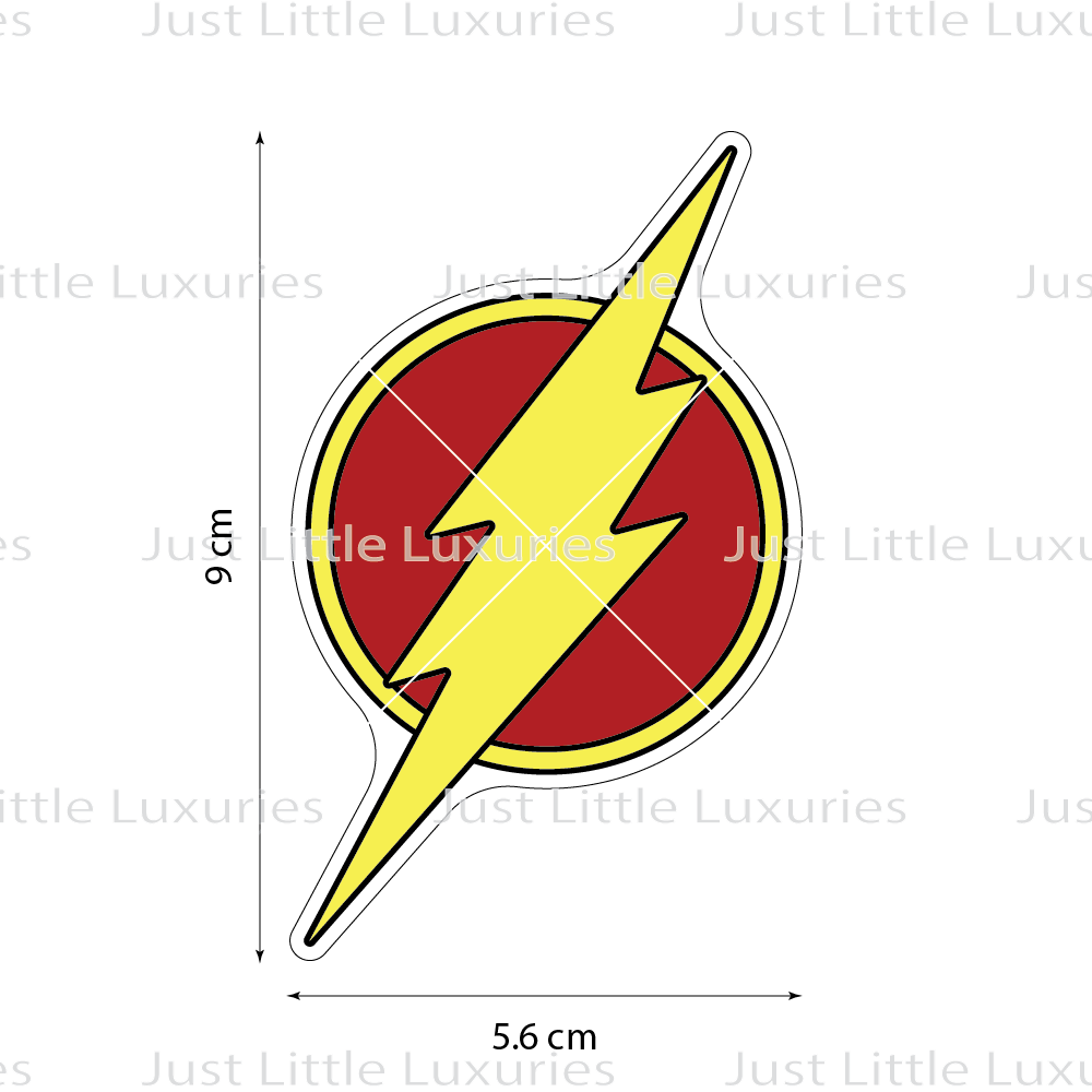 Flash Logo Cookie Cutter