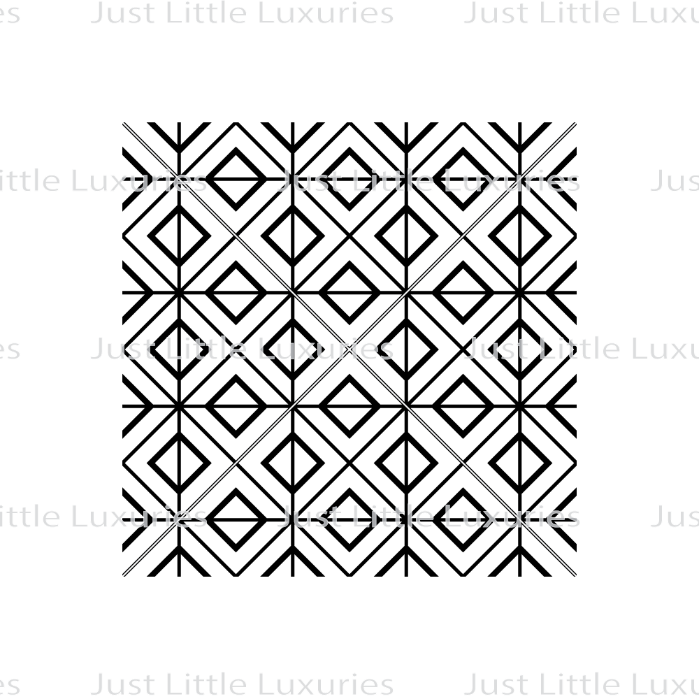 Geometric Tiles (Light) Pattern Debosser