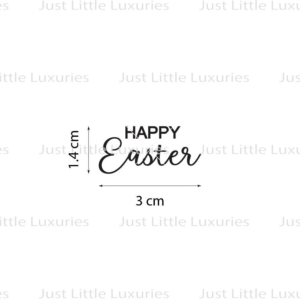 Happy Easter (2025) Cookie Stamp