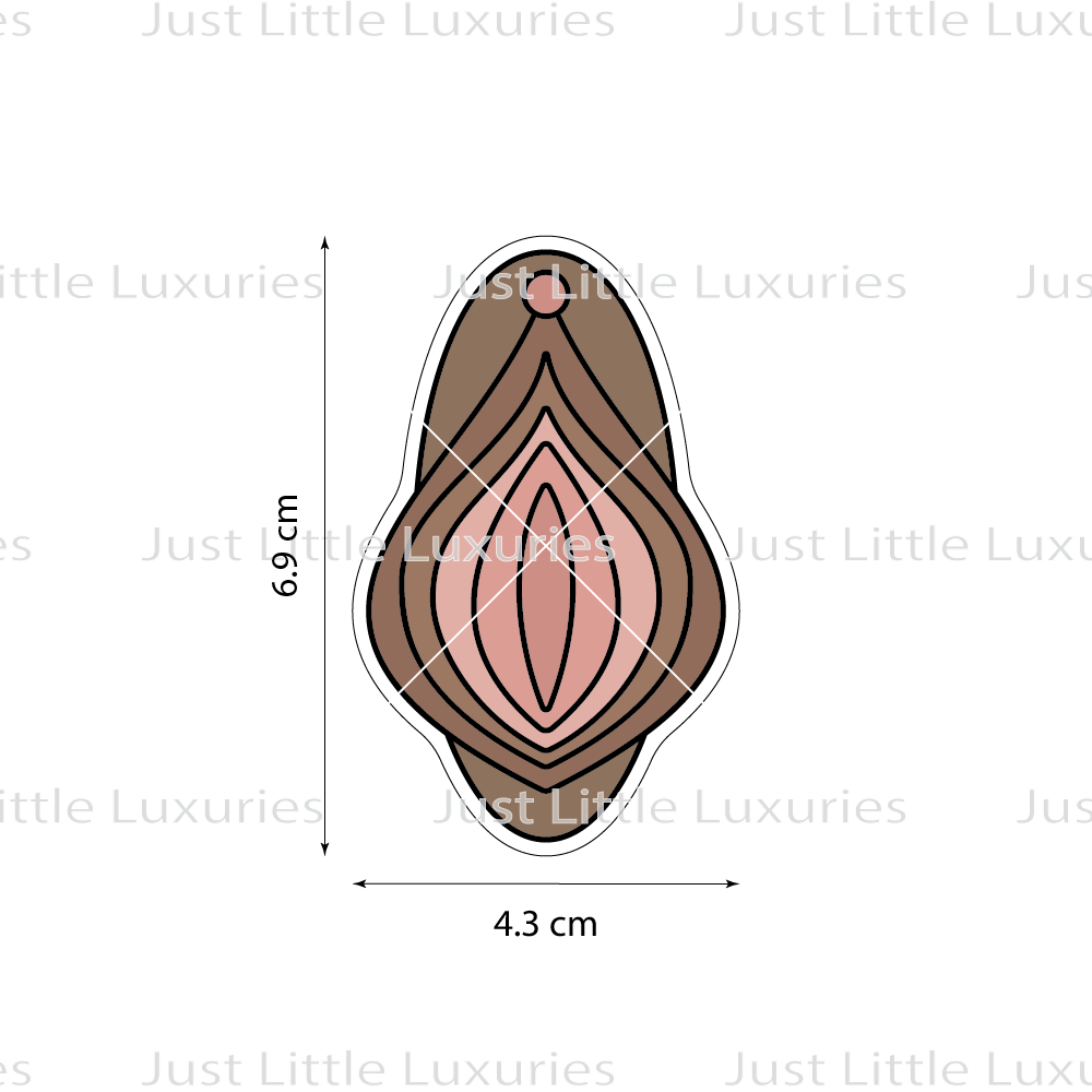 The Harmony Vulva Cookie Cutter