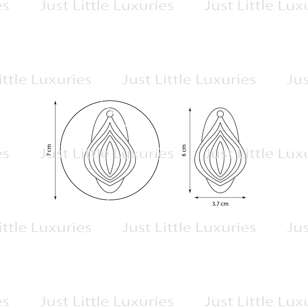 The Harmony Vulva Cookie Stamp