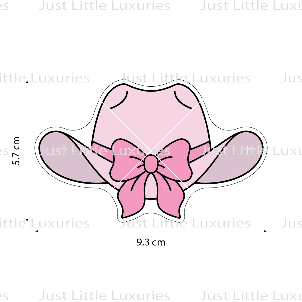 Pink Pony Club - Cowgirl Hat Cookie Cutter