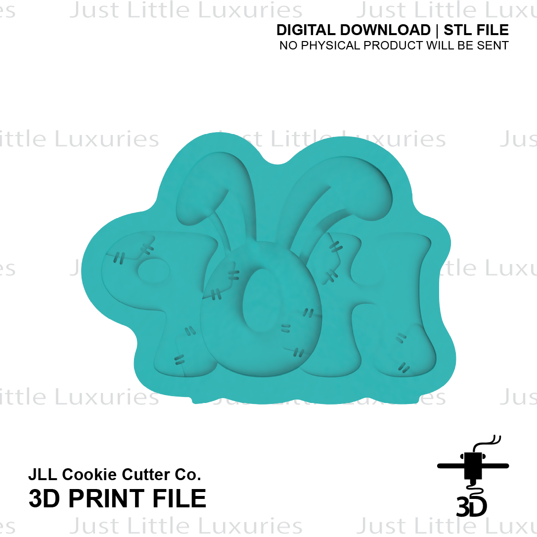 HOP (Ears) Cutter and Stamp Set (DIGITAL DOWNLOAD)