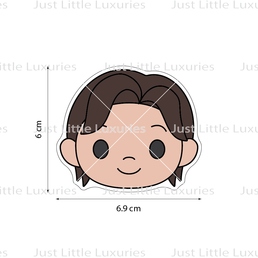 Jinu Face Cookie Cutter (STL - Digital Download)