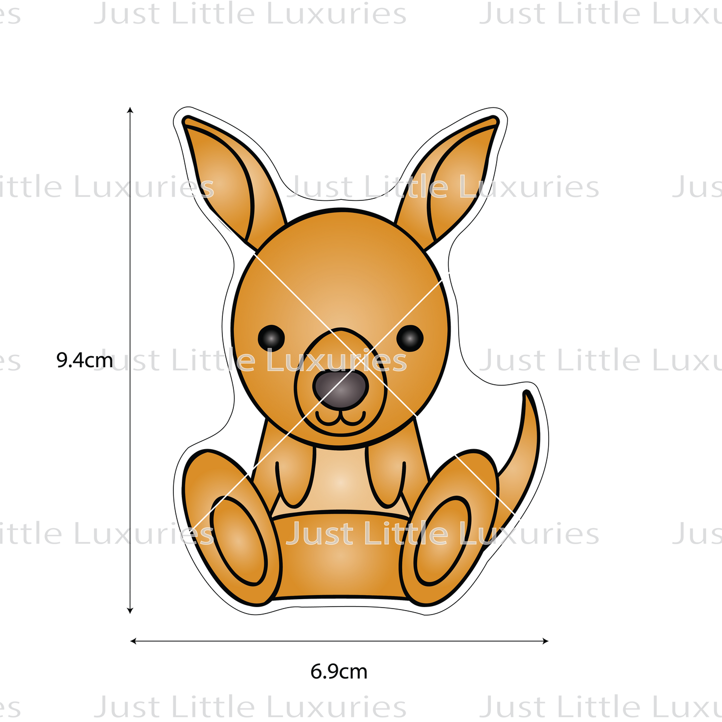 Kangaroo Cookie Cutter