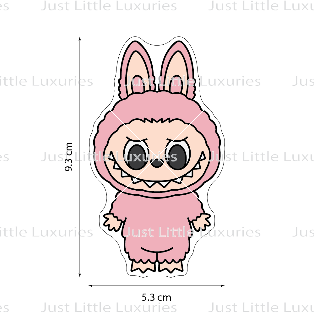 Labubu Cookie Cutter