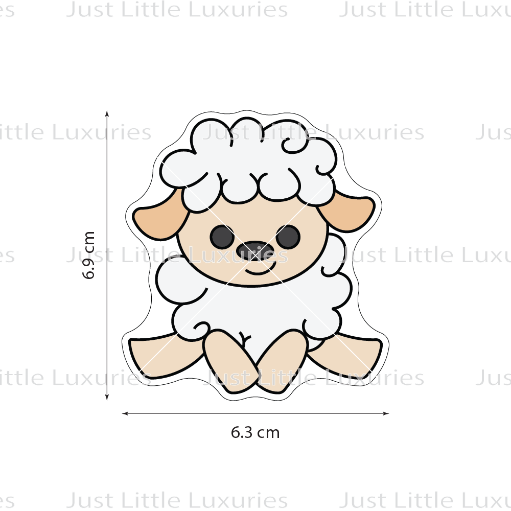 Lamb (2) Cookie Cutter
