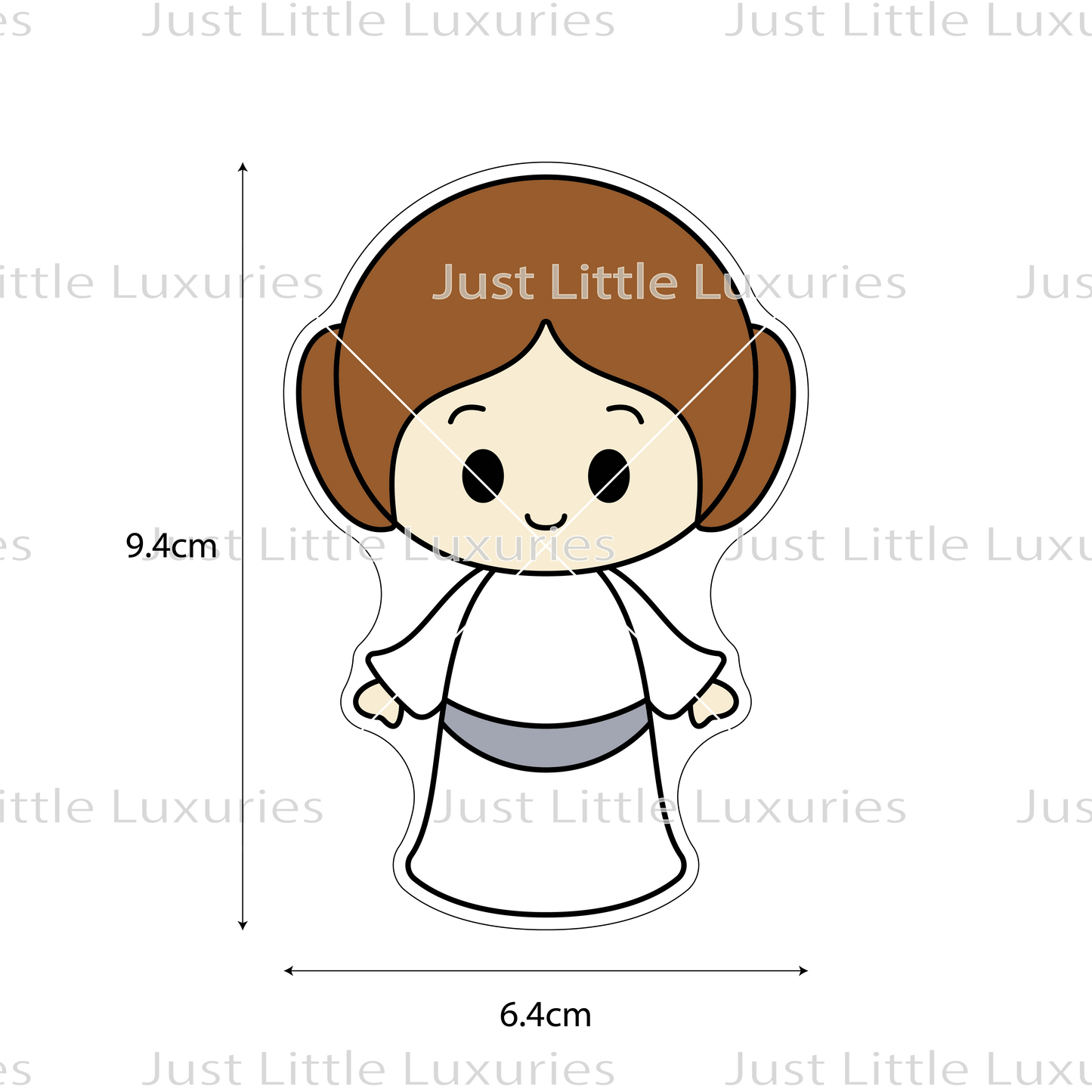 Princess Leia Cookie Cutter