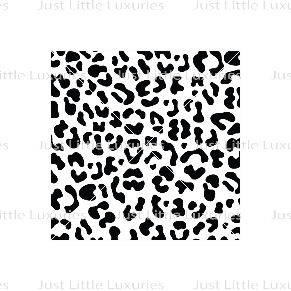 Leopard Print Pattern Debosser