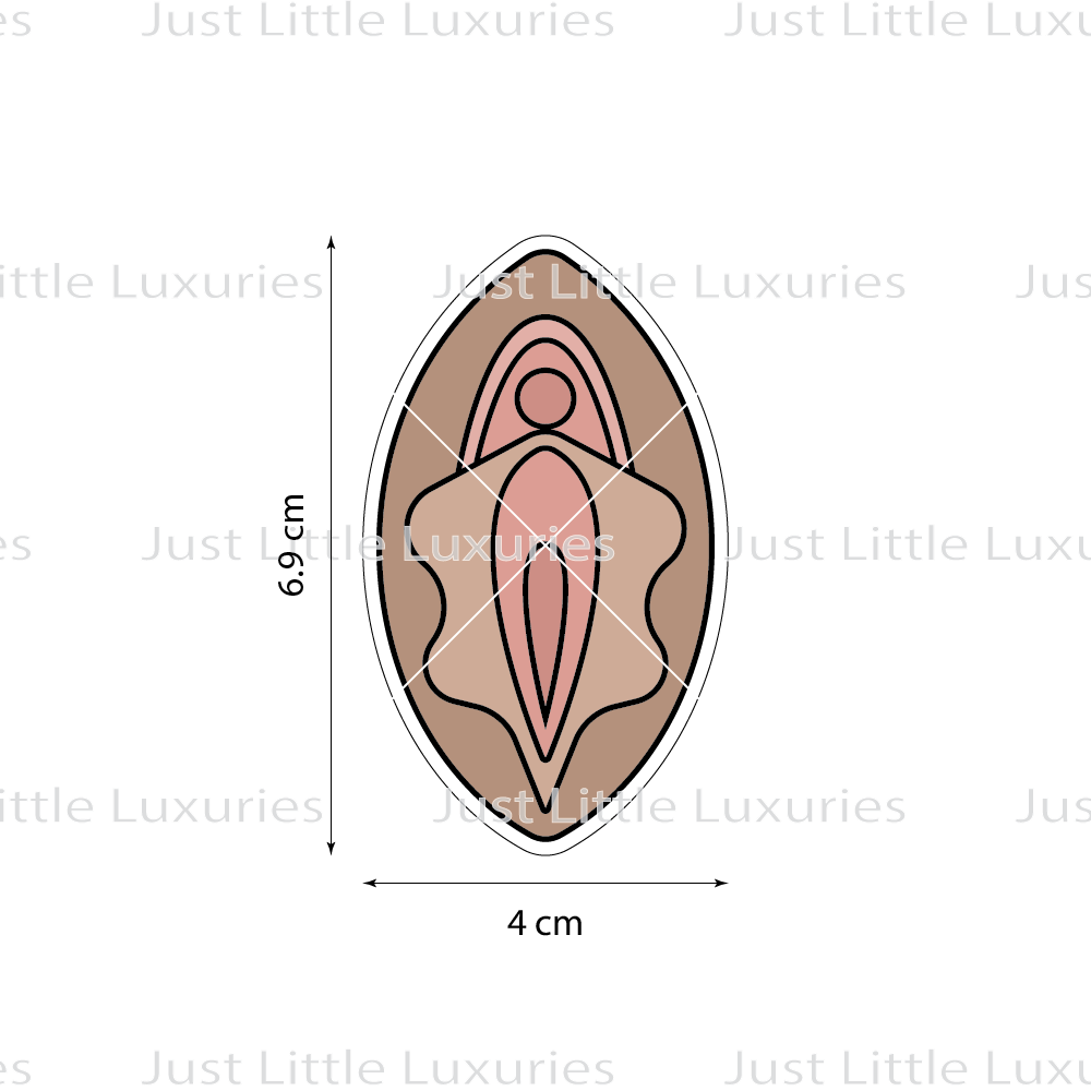 The Lotus Vulva Cookie Cutter