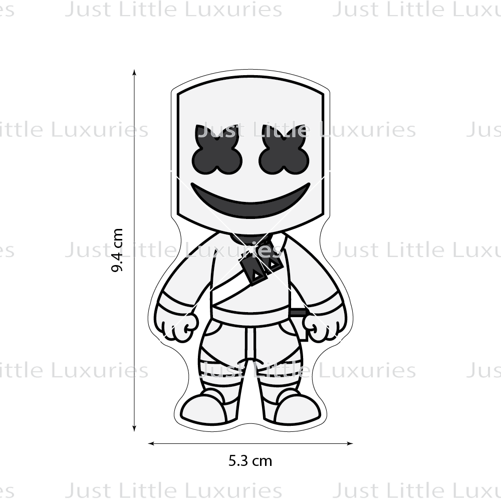 Marshmallow Guy Cookie Cutter