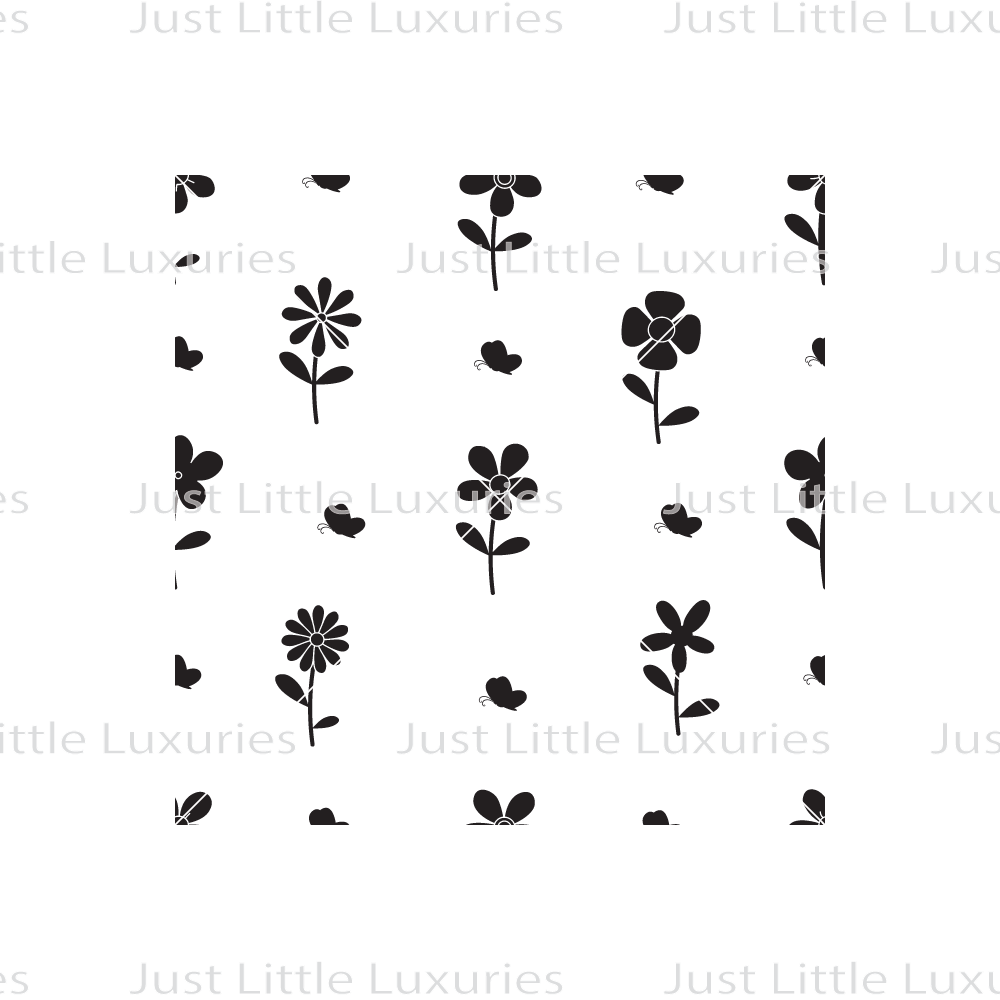 Minimalist Florals (Light) Pattern Debosser