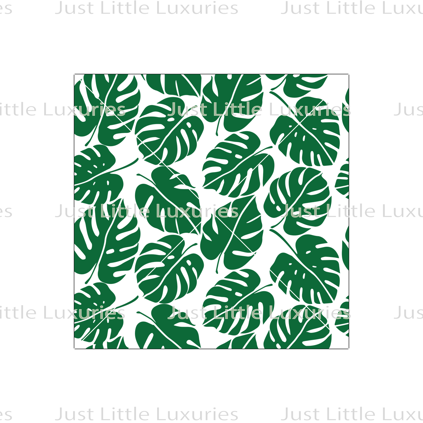Monstera Leaf Pattern Debosser